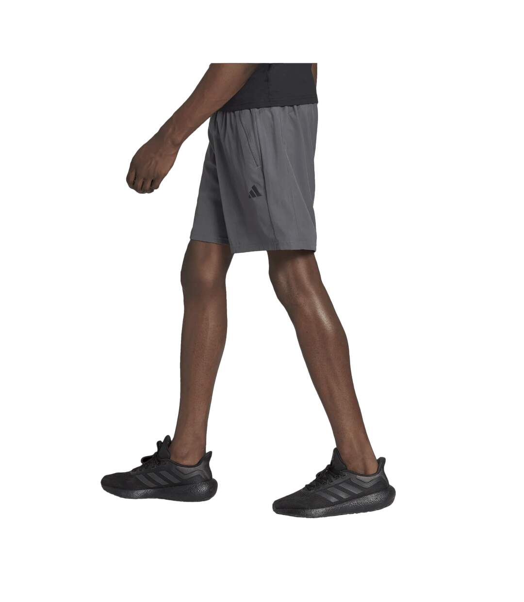 Short Entraînement Essential Homme Gris Adidas-1