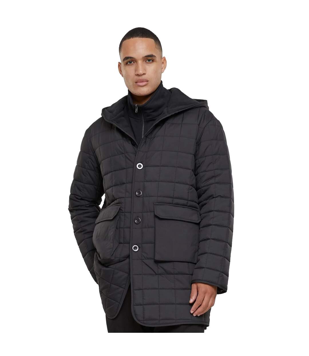 Parka Homme Noir Urban Classics-3