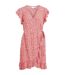 Robe Portefeuille Fini Femme Rouge Coquelicot Vila-2