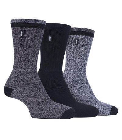 3 Pack Men's Heavy-Duty Poly Workwear Socks