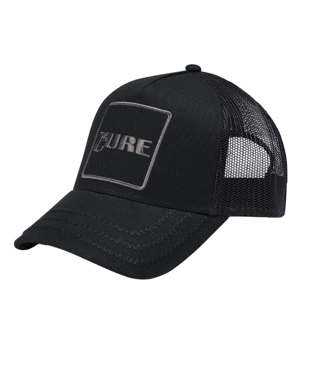 The Cure Trucker Cap Black Amplified-3