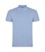 Polo star homme bleu ciel Roly