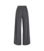 Pantalon fluide gris femme vila vieleinas-2