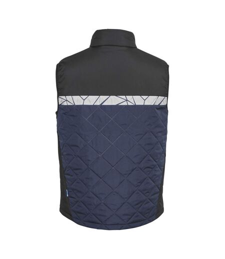 Mens 7700 Progression Gilet Navy Black Projob