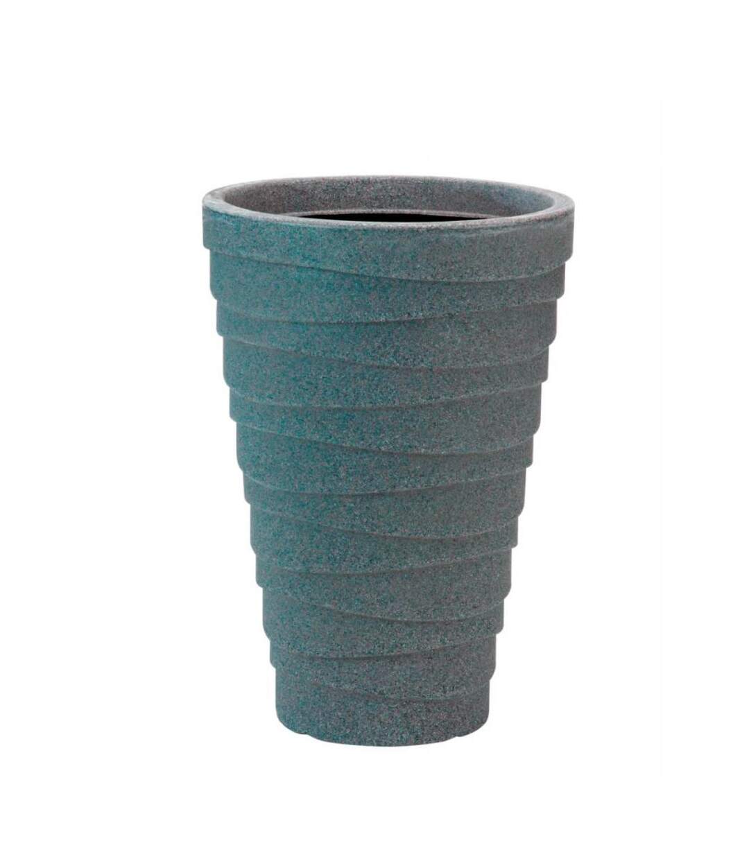 Granite effect trojan plastic plant pot xl grey Sankey-2