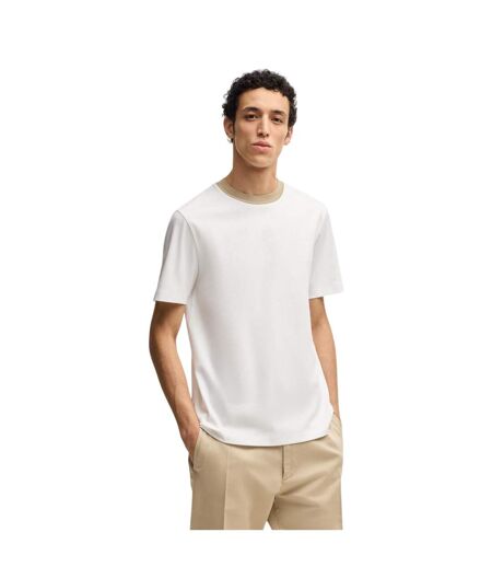 T-shirt Homme Blanc Boss