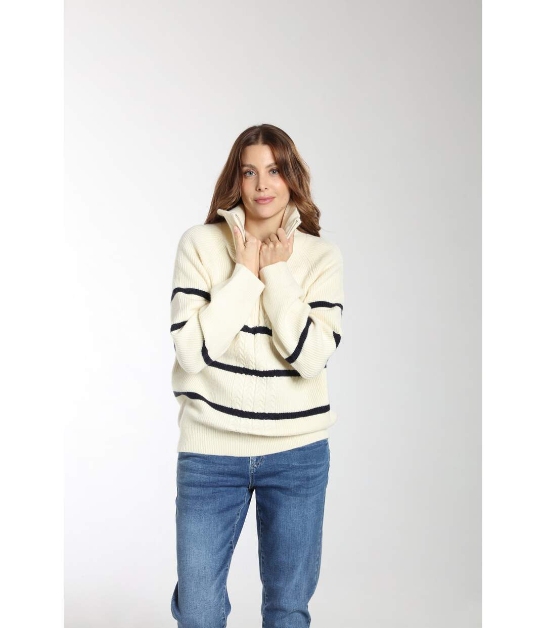 Pull Mer  | Gerard Pasquier Avec Col Camionneur | Gerard Pasquier-3