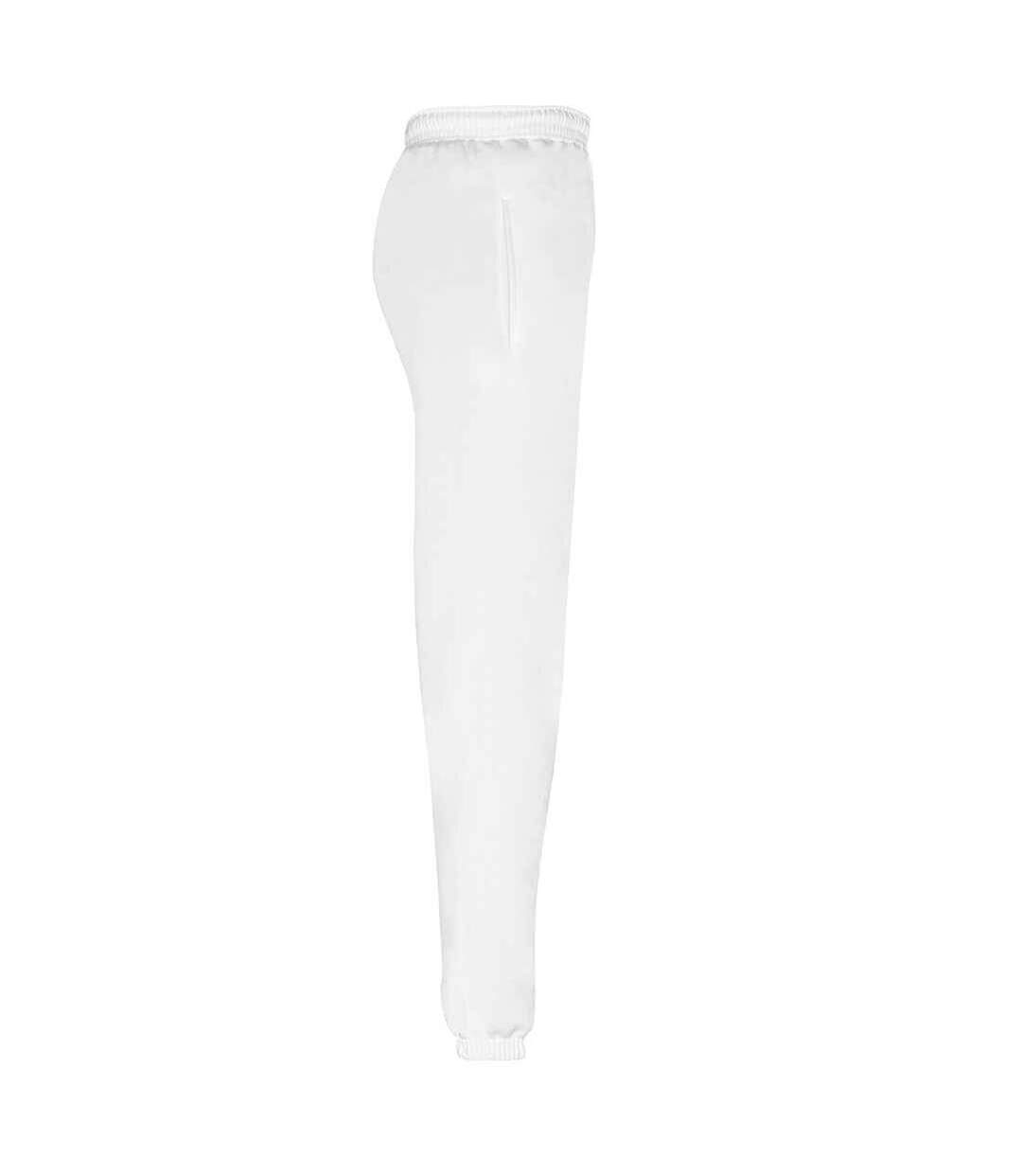 Pantalon de jogging classic homme blanc Fruit of the Loom-2