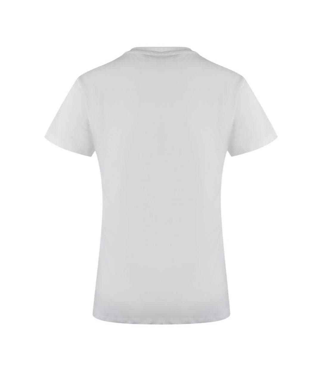 Womens/ladies Love Logo Cotton Casual T-shirt White Love Moschino-2