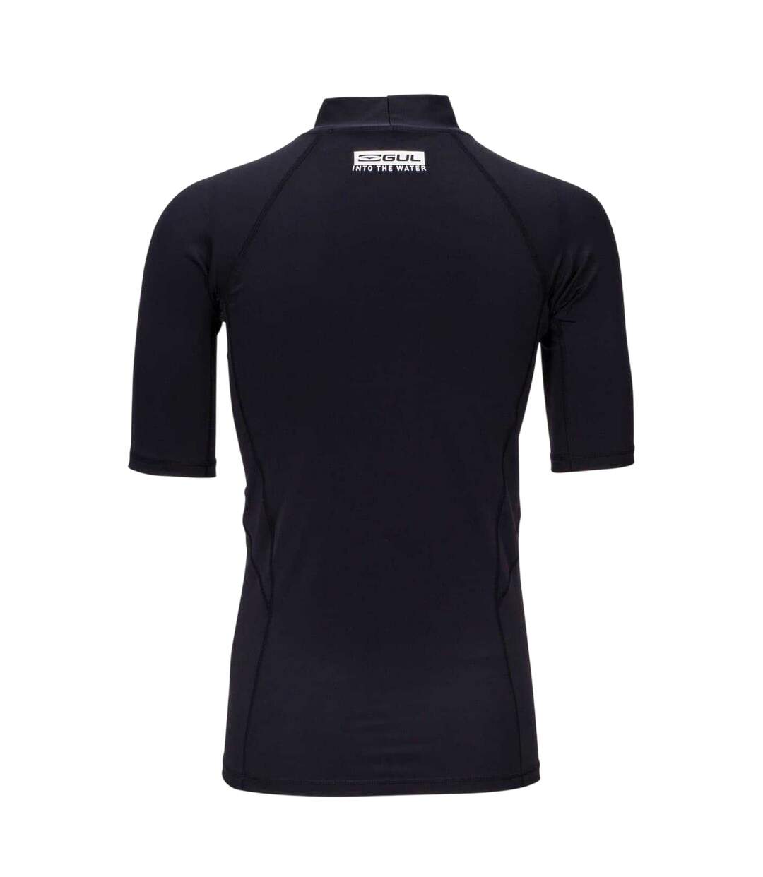Mens Logo Rash Guard Black Gul-2