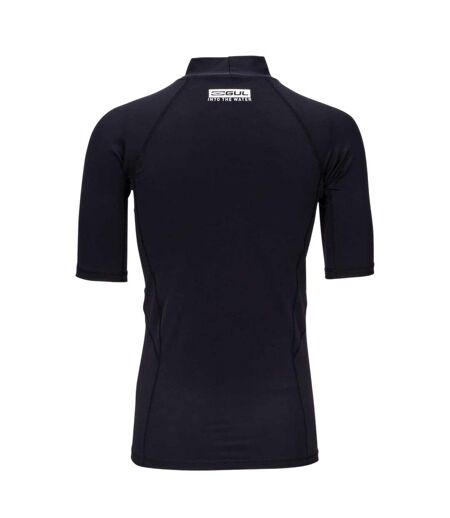 Mens Logo Rash Guard Black Gul