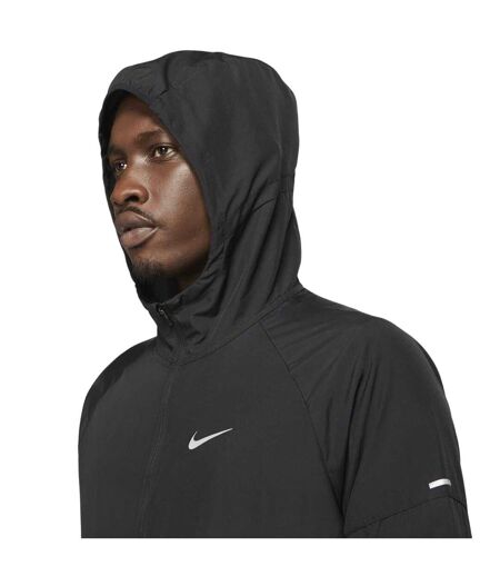 Mens Repel Miler Running Jacket Black Reflective Nike