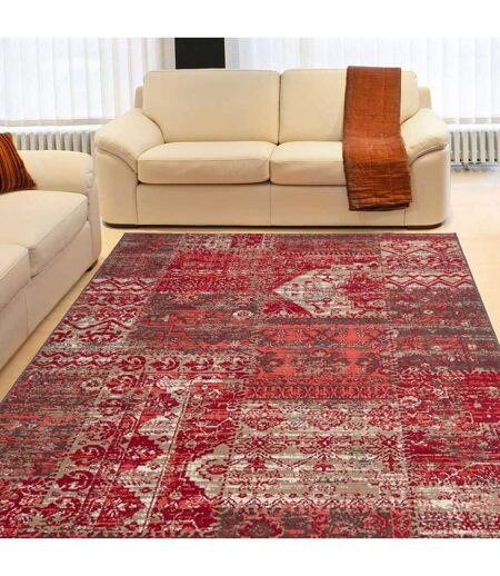 Tapis salon et chambre tissé motif ethnique AF1 WORKYPATCH