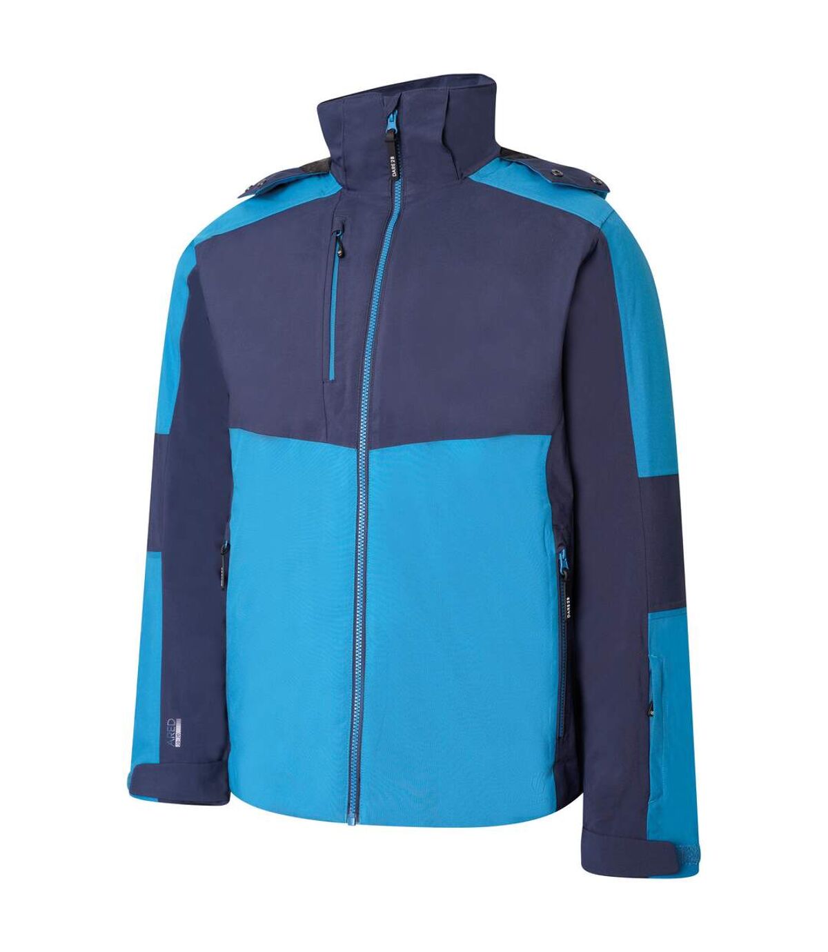 Dare 2B Mens Emulate Waterproof Jacket (Dark Methyl Blue/Nightfall Navy)
