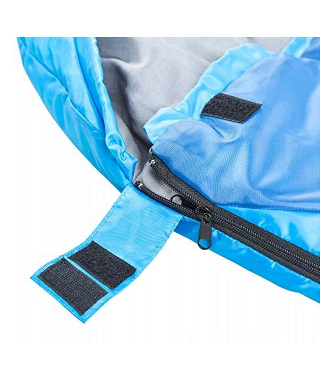 Snooze 2 Season Sleeping Bag One Size Blue Trespass-4
