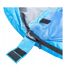 Snooze 2 Season Sleeping Bag One Size Blue Trespass-4
