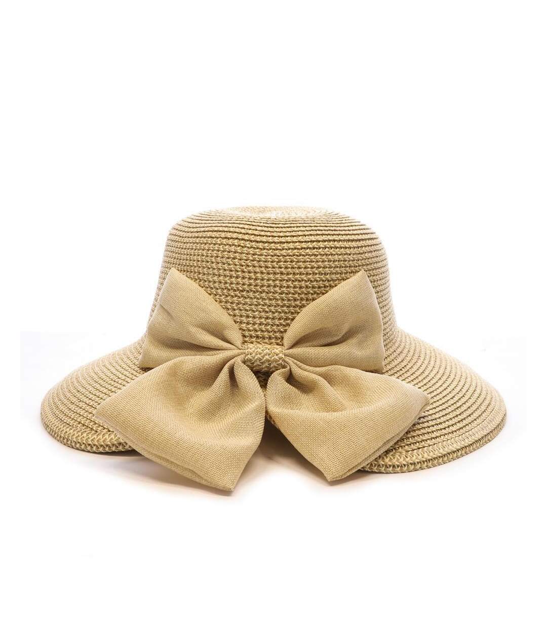 Chapeau de paille beige femme via lorenzo bohème-2