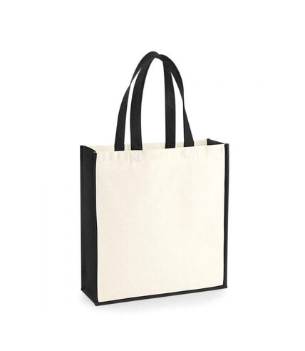 Tote bag gallery taille unique beige pâle / noir Westford Mill