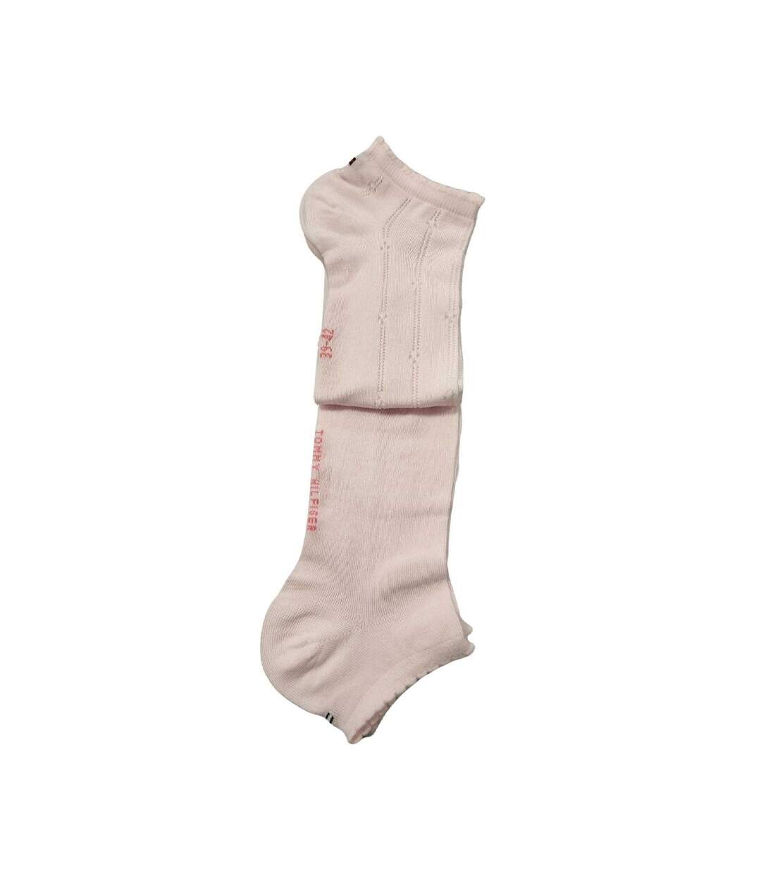 Chaussettes Motif/style Logo Femme Rose Tommy Hilfiger-3
