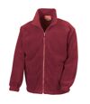 Result Mens Full Zip Active Fleece Anti Pilling Jacket (Burgundy) - UTBC922