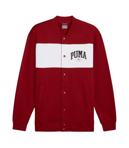 Blouson Aviateur Squad Homme Rouge Puma