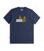 Mens Hacienda Dove T-shirt Navy Peaceful Hooligan-2