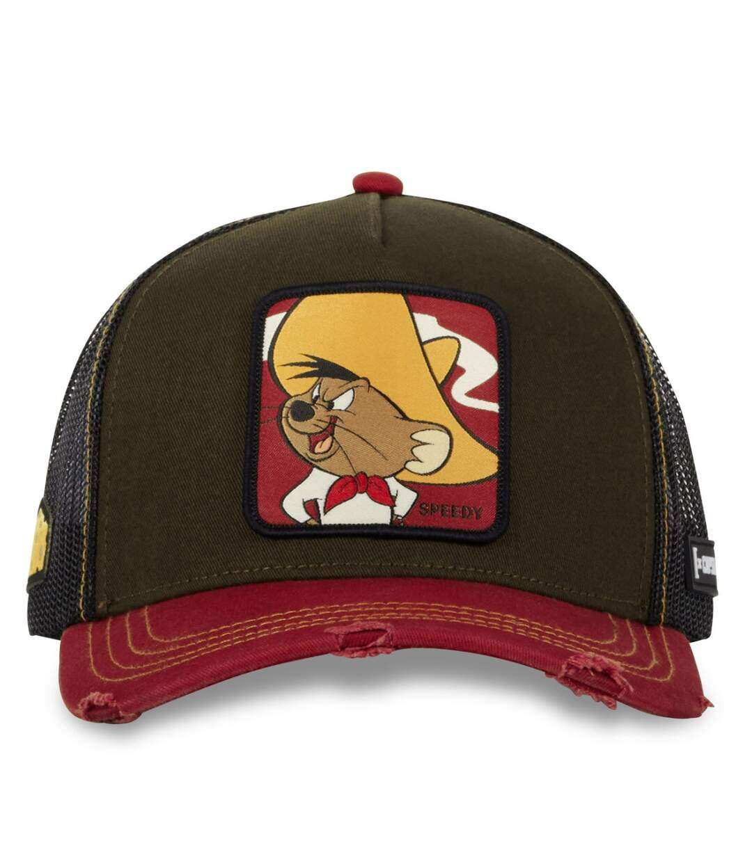 Casquette homme trucker en serge de coton Looney Tunes Speedy Capslab-2