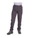 Womens/ladies Rambler Water Repellent Outdoor Trousers Dark Grey Trespass-1