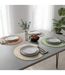 Set de Table Rond Delta 38cm Naturel-4