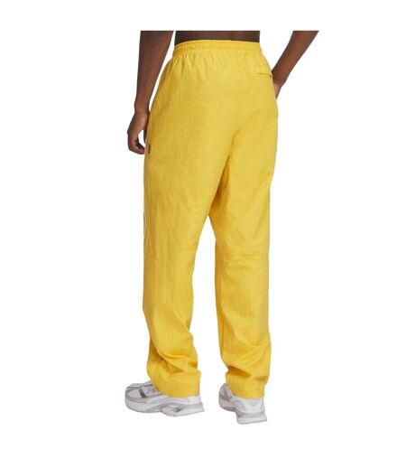 Unisex Adult Contrast Piping Tracksuit Bottoms Yellow Under Armour