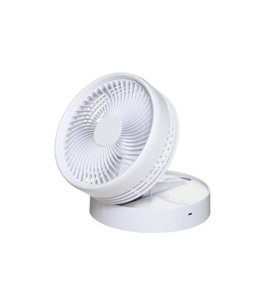 Ventilateur Design Pliable 102cm Blanc-4