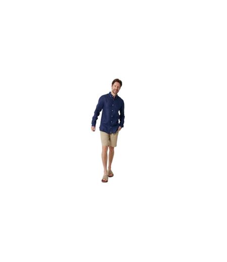 Chemise Habillée Manches Longues Homme Bleu Marine Saltwell