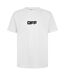 T-shirt Homme Blanc Off White-1