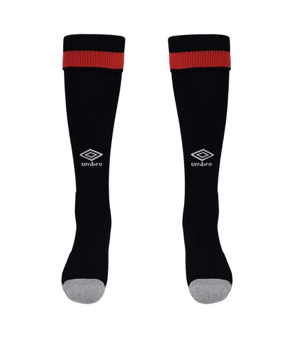 Umbro Mens 23/25 AFC Bournemouth Home Socks (Black/Gray/Red) - UTUO1615