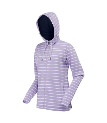 Veste à capuche bayletta femme parme / blanc Regatta