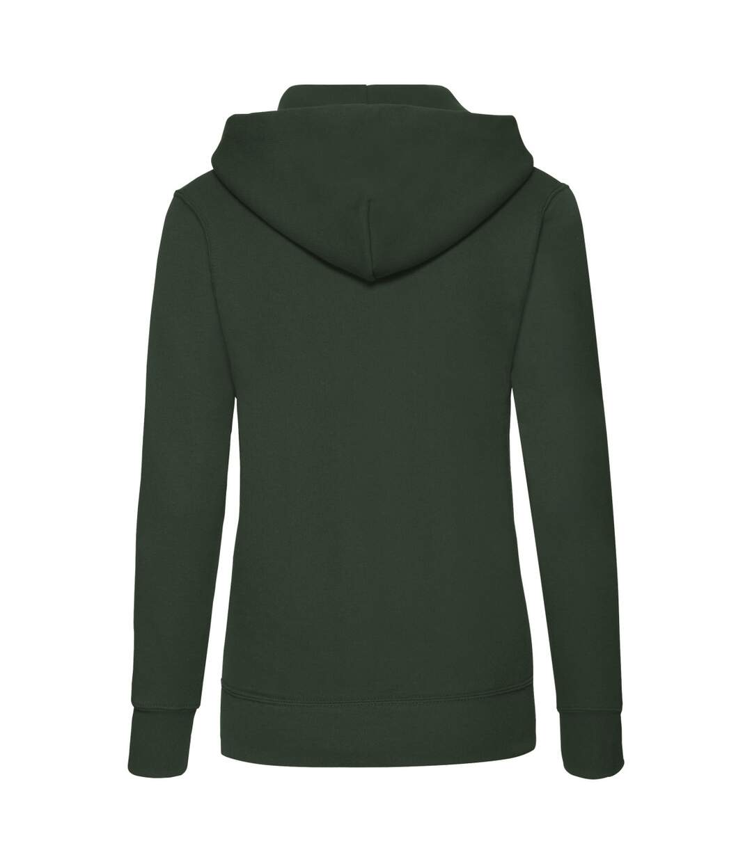 Sweat À Capuche Classic Femme Vert Bouteille Fruit Of The Loom-2