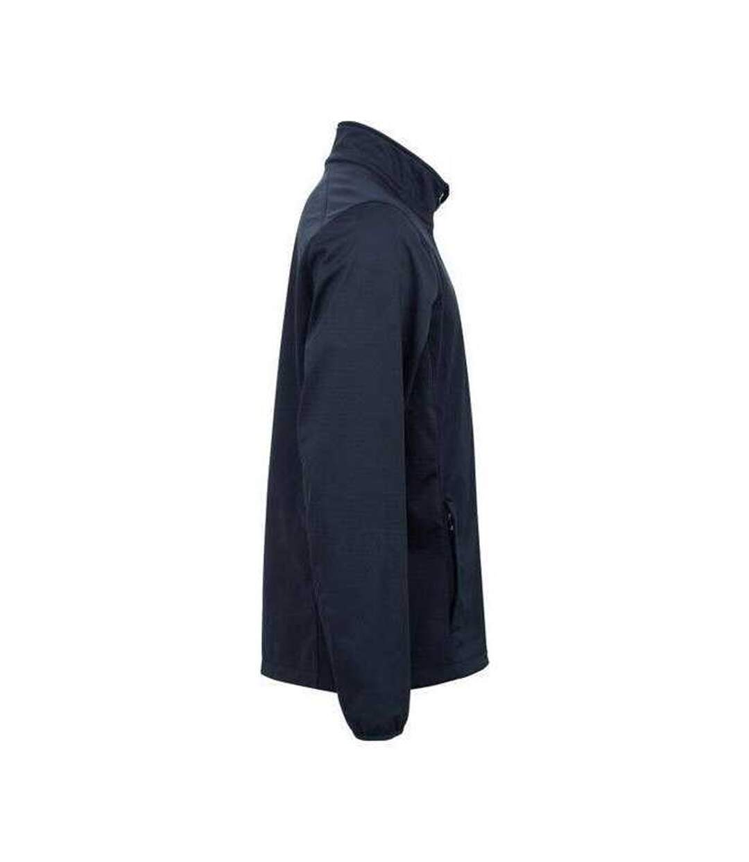 Mens Oak Harbor Water Resistant Soft Shell Jacket Dark Navy Cutter & Buck-4