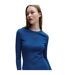 Womens/ladies nemalia cotton stretch bodycon dress blue Hugo-3