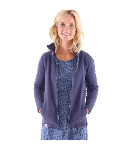 Robe Mi-longue Manches Longues Femme Bleu Lazy Jacks