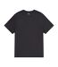 Mens icon organic t-shirt jet black Animal