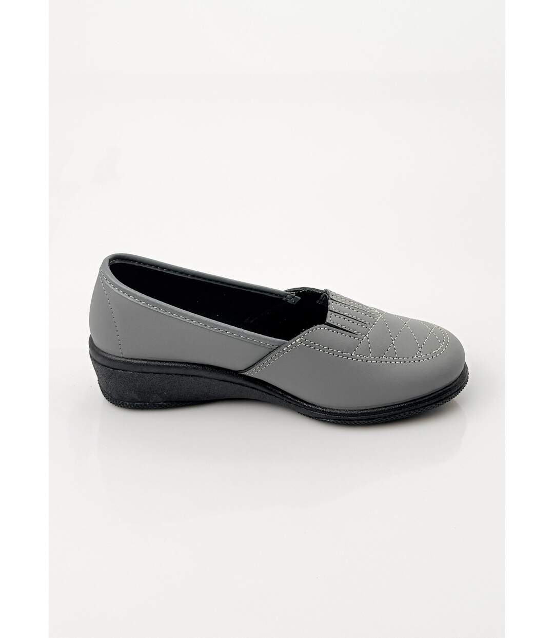 Mocassins cuir largeur confort élastiqués-3