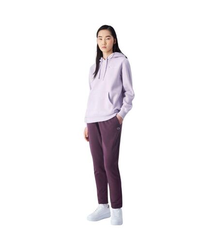 Sweat À Capuche Motif/style Logo Sur Poitrine Femme Violet Clair Champion
