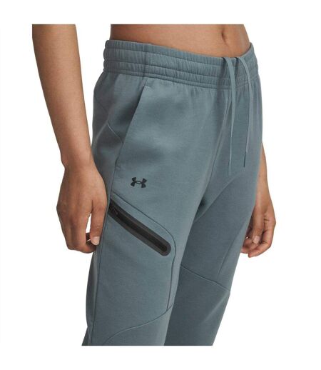 Womens/ladies Unstoppable Fleece Athletic Joggers Jasper Under Armour