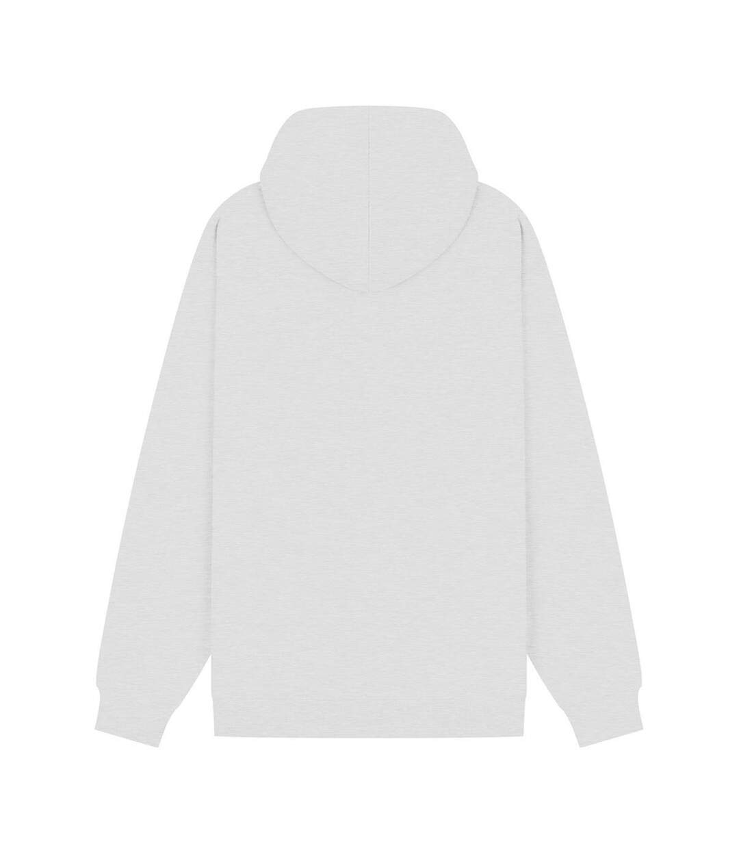 Unisex Adult Core Combed Cotton Hoodie Ash Grey Casual Classics-1