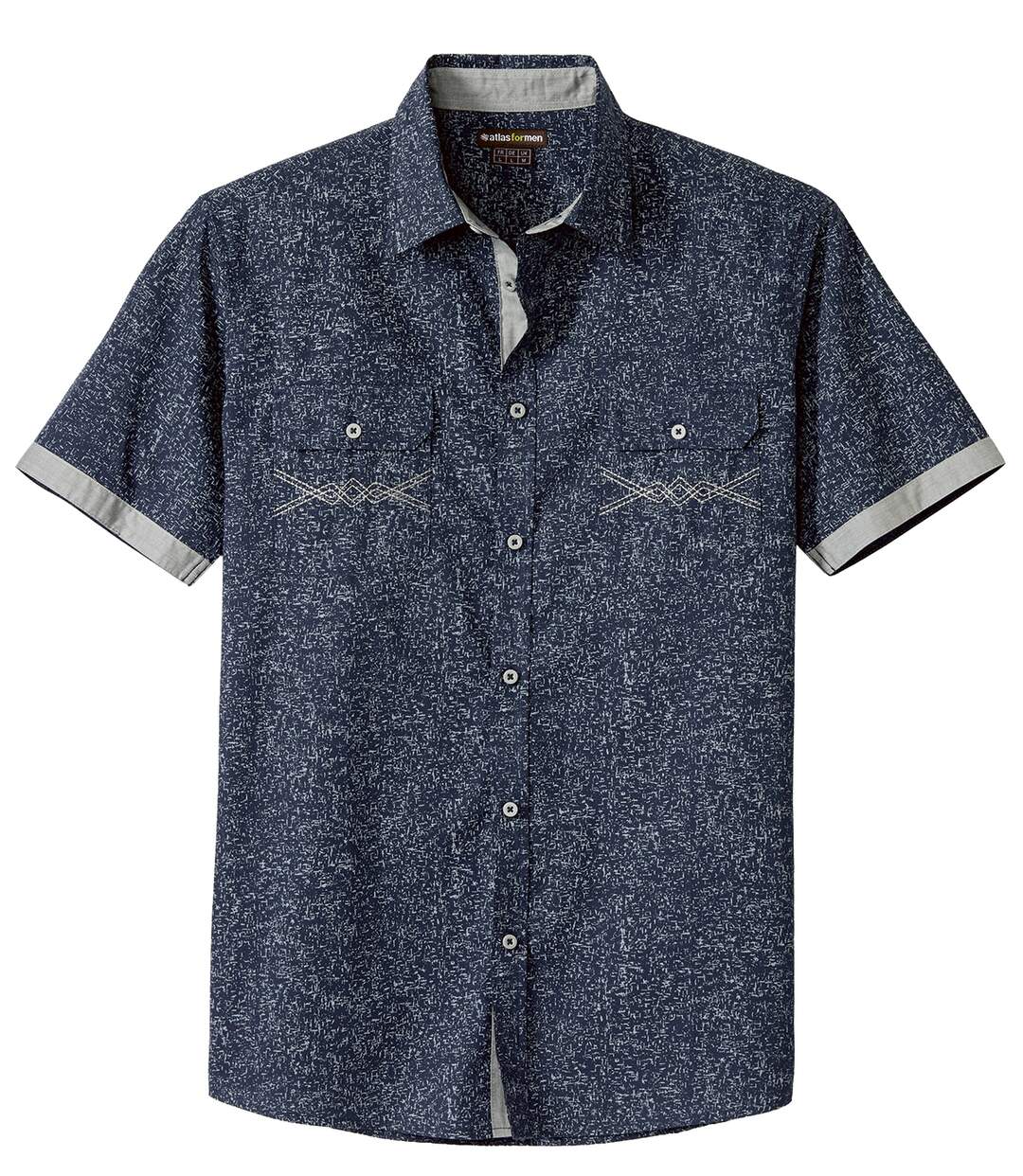 La Chemise Manches Courtes en Popeline-1