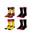 Lot de 4 paires de chaussettes homme Pokemon Freegun