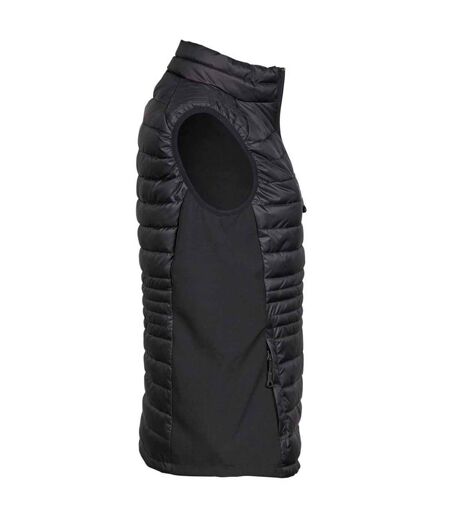Blouson Sans Manches Matelassé Crossover Femme Noir Tee Jays