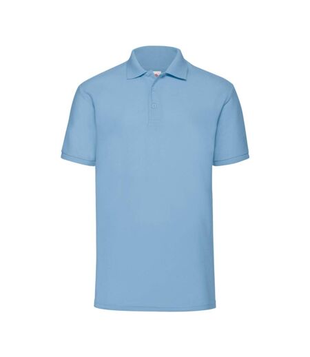 Polo 65/35 Homme Bleu Ciel Fruit Of The Loom