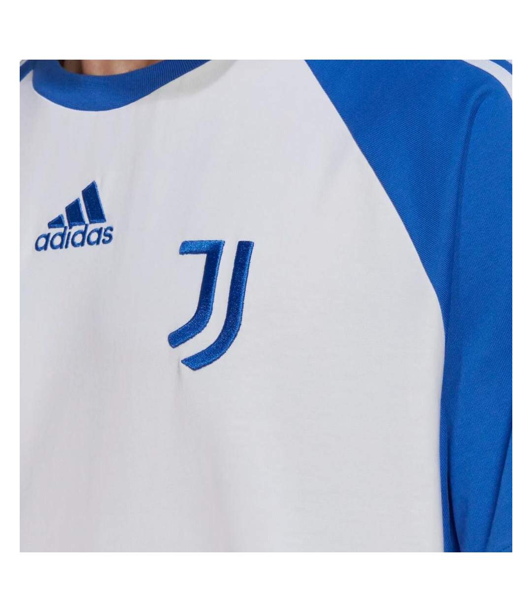Juventus t-shirt blanc/bleu homme adidas - l-3