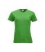 Clique Womens/Ladies New Classic T-Shirt (Apple Green)